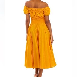 Philosophy Grace Elements Off The Shoulder Woven Midi Dress NWT Size Sma…